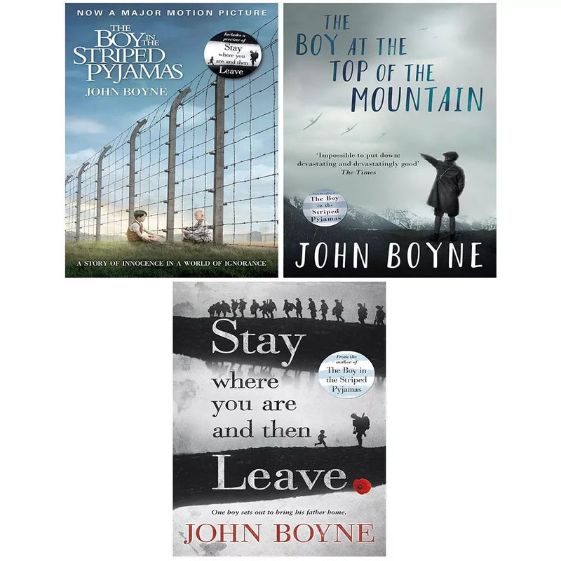 John Boyne Collection 3 Books Set (Boy in the Striped Pyjamas, Mountain) - The Book Bundle