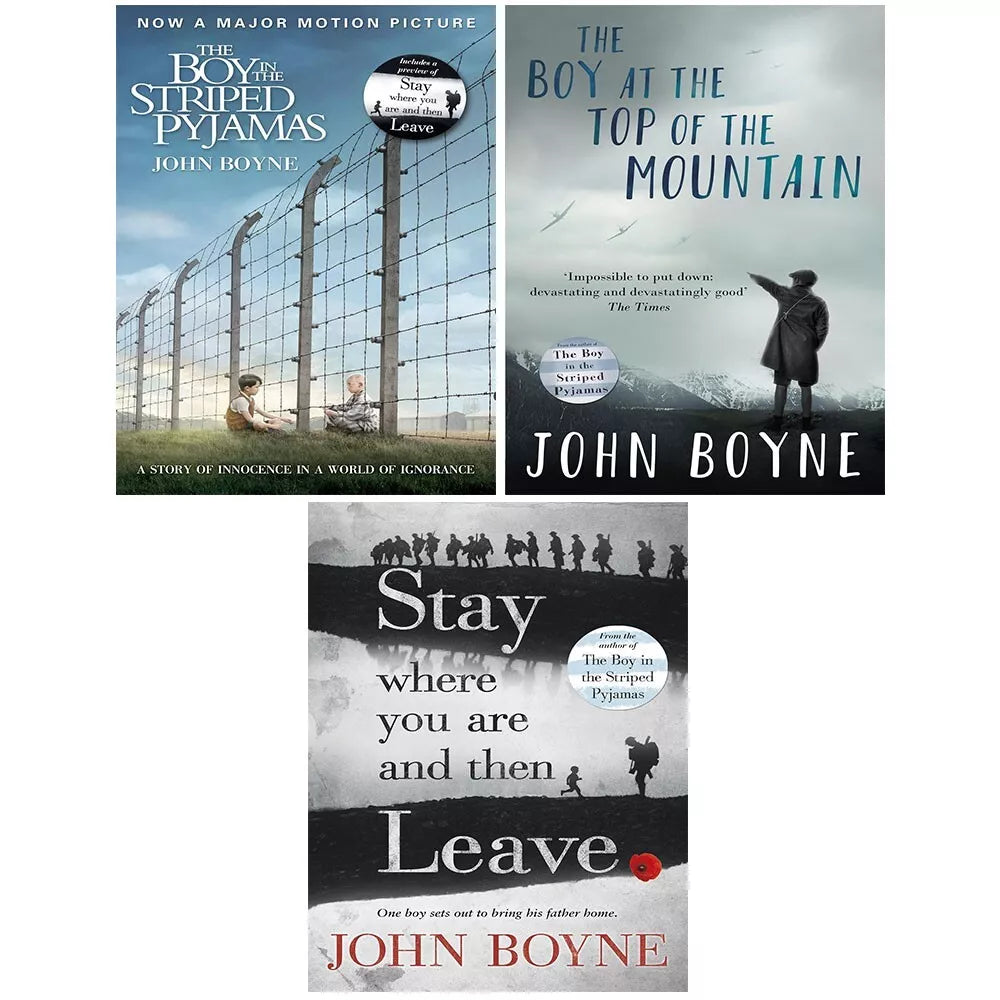 John Boyne Collection 3 Books Set (Boy in the Striped Pyjamas, Mountai ...