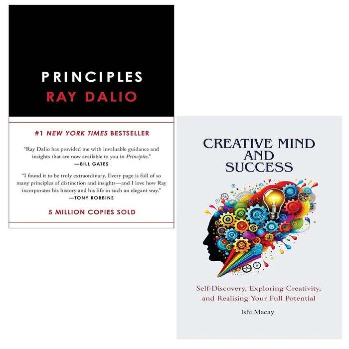Principles Life Work Ray Dalio, Creative Mind And Success 2 Books Set - The Book Bundle