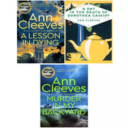 Inspector Ramsay Collection 3 Books Set by Ann Cleeves A Lesson in Dying,Murder - The Book Bundle