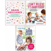 Lucinda Miller Collection 3 Books Set Brain Brilliance,Good Stuff,I Cant Believe - The Book Bundle