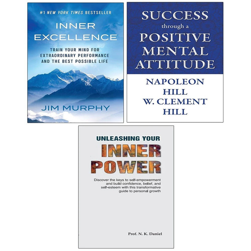 Inner Excellence,Unleashing Your Inner,Success through Positive Mental 3 Books Set - The Book Bundle