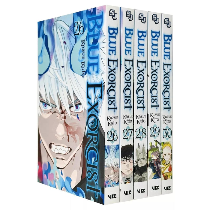 Blue Exorcist Volume 26-30 Collection 5 Books Set By Kazue Kato - The Book Bundle
