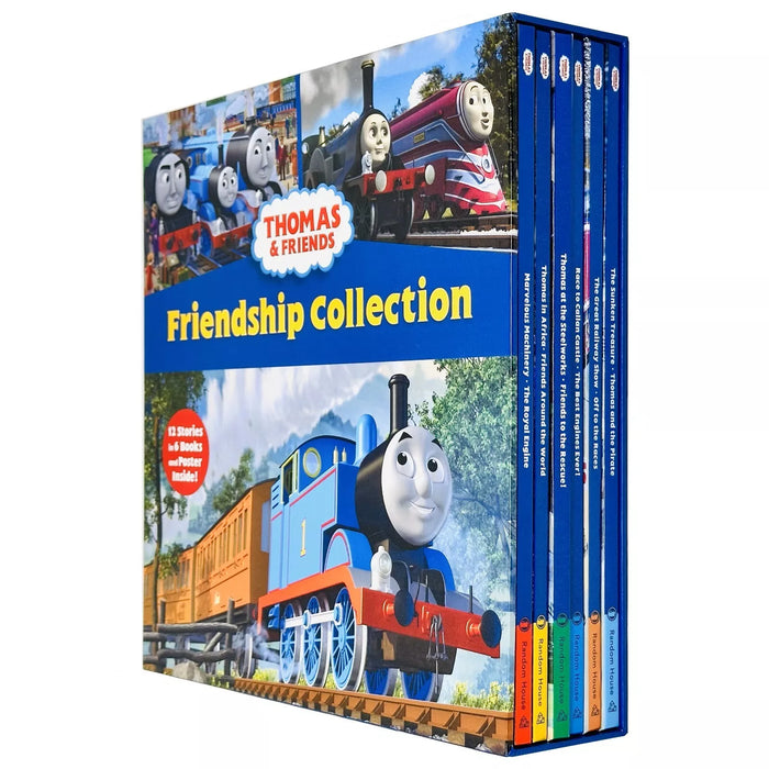 Thomas & Friends Friendship Collection 12 Stories in 6 Books Box Set and Poster - The Book Bundle