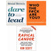 Who The F*ck Are You Chartwell, Radical Candor Kim Scott, Dare to Lead 3 Books Set - The Book Bundle