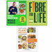 High-Protein Meals in Minutes, Natural Plant Protein, Fibre for Life 3 Books Set - The Book Bundle