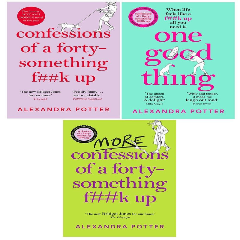 Alexandra Potter Collection 3 Books Set One Good Thing, Confessions of a Forty - The Book Bundle
