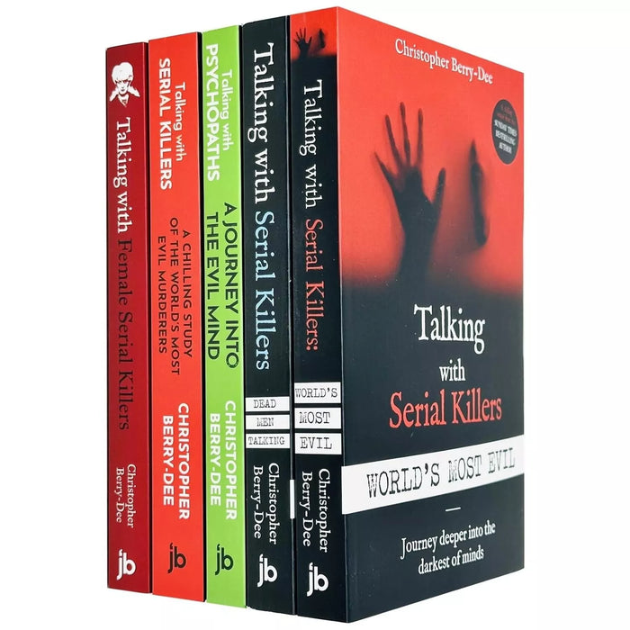 Christopher Berry-Dee Collection 5 Books Set Dead Men Talking, Talking With Psycho - The Book Bundle