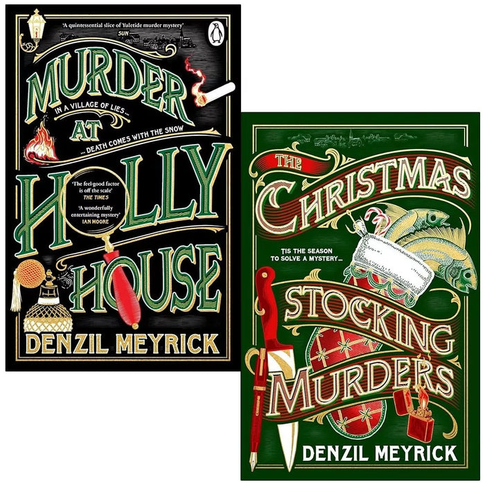 Frank Grasby Mysteries 2 Books Collection Set By Denzil Meyrick (Murder at Holly) - The Book Bundle