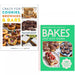 Crazy For Cookies Brownies Bars, Bakes and Wee Treats(HB) 2 Books Set - The Book Bundle