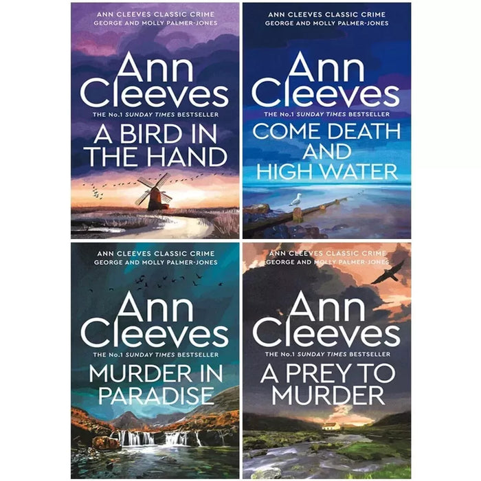 George and Molly Palmer-Jones Series Collection 4 Books Set by Ann Cleeves - The Book Bundle