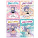 Unicornia Series 4 Books Collection Set by Ana Punset Learning to Fly, A Magical Birthday - The Book Bundle