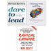 Creative Mind Success, Radical Candor Kim Scott, Dare to Lead 3 Books Set - The Book Bundle
