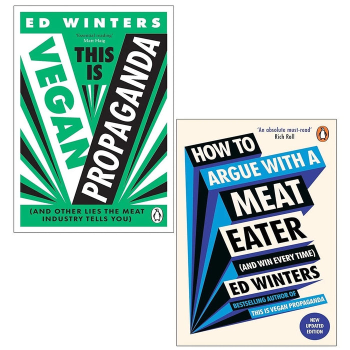 Ed Winters Collection 2 Books Set (This Is Vegan Propaganda, How to Argue With) - The Book Bundle