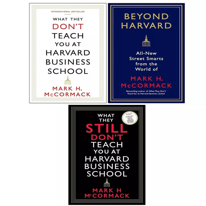 Mark H. McCormack Collection 3 Books Set (Beyond Harvard, What They Still Don’t) - The Book Bundle