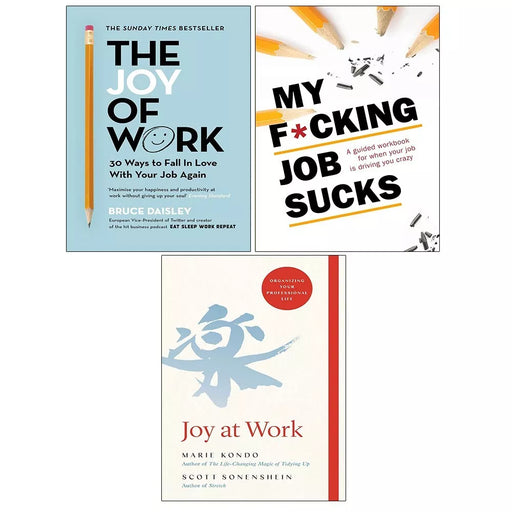 Joy of Work Bruce Daisley, My F*cking Job Sucks, Joy at Work 3 Books Set - The Book Bundle