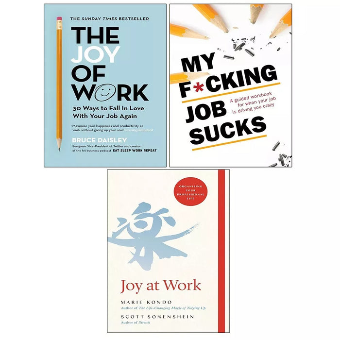 Joy of Work Bruce Daisley, My F*cking Job Sucks, Joy at Work 3 Books Set - The Book Bundle