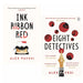 Alex Pavesi 2 Books Collection Set (Ink Ribbon Red,Eight Detectives) - The Book Bundle