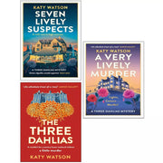 Three Dahlias Mysteries 3 Books Collection Set by Katy Watson Seven Lively Suspe - The Book Bundle