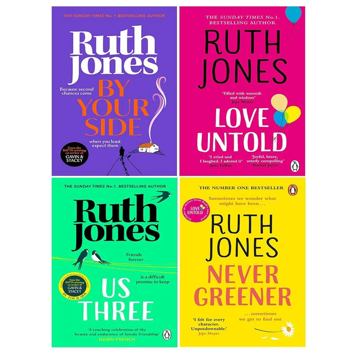 Ruth Jones Collection 4 Books Set (Never Greener, Love Untold, By Your Side) - The Book Bundle
