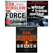 Don Winslow Collection 3 Books Set Force,Broken, Winter of Frankie Machine - The Book Bundle