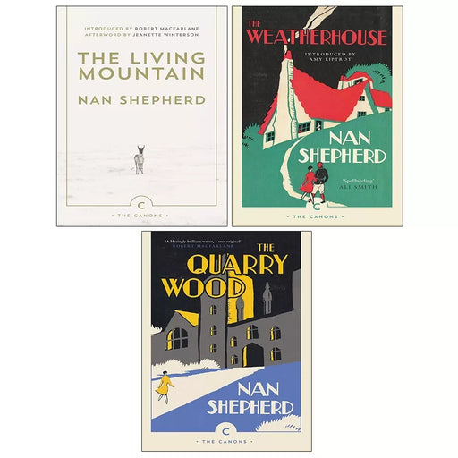 Nan Shepherd Collection 3 Books Set (The Quarry Wood,Weatherhouse,Mountain) - The Book Bundle