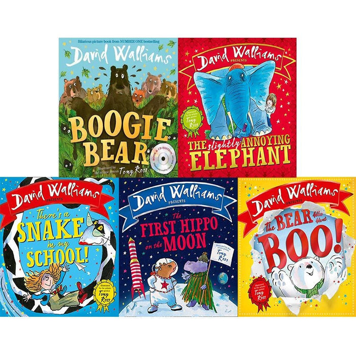 David Walliams Children Picture Book Collection 5 Books Illustrated by Tony Ross - The Book Bundle