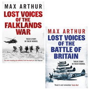 Max Arthur 2 books Set(Lost Voices of the Battle of Britain,Lost Voices of the Falklands War) - The Book Bundle