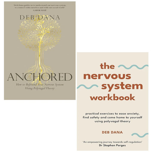 Deb Dana Collection 2 Books Set Anchored, Nervous System Workbook - The Book Bundle