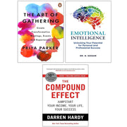 Art of Gathering, Compound Effect, Emotional Intelligence 3 Books Set - The Book Bundle