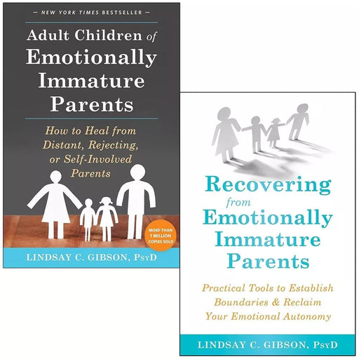 Lindsay C Gibson Collection 2 Books Set Recovering Emotionally Immature Parents - The Book Bundle