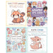 Phoebe Im Collection 4 Books Set Cute Cuddly Art,Chibi Animals,Creature Coloring - The Book Bundle