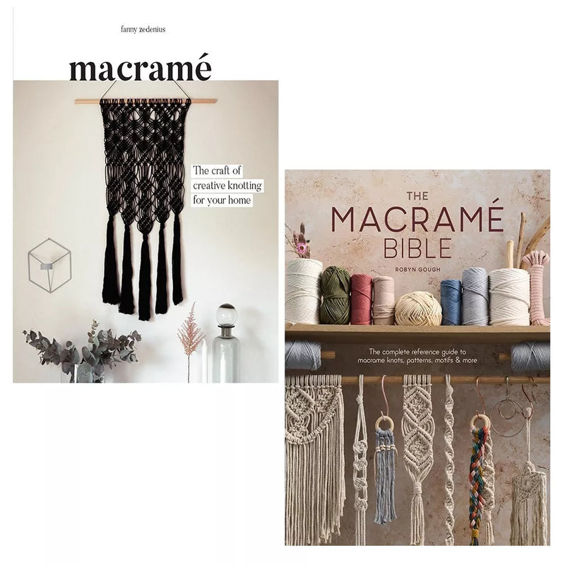 Macrame Bible Robyn Gough, Macrame Fanny Zedenius 2 Books Set Paperback - The Book Bundle
