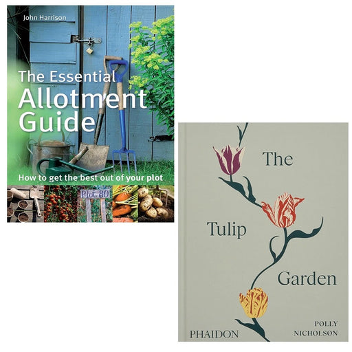 Tulip Garden Polly Nicholson (HB), Essential Allotment Guide 2 Books Set - The Book Bundle