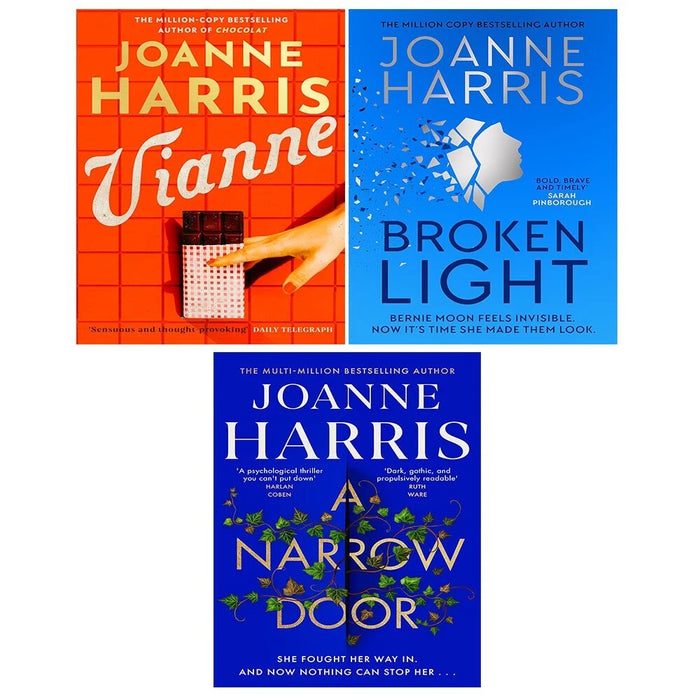 Joanne Harris Collection 3 Books Set (Vianne HB, A Narrow Door, Broken Light) - The Book Bundle