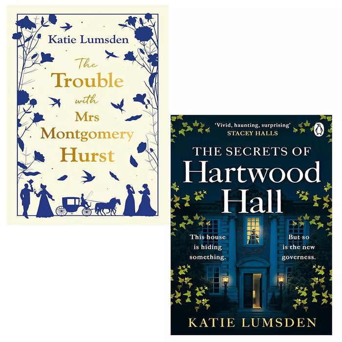 Katie Lumsden Collection 2 Books Set (Secrets of Hartwood Hall, Trouble With) - The Book Bundle