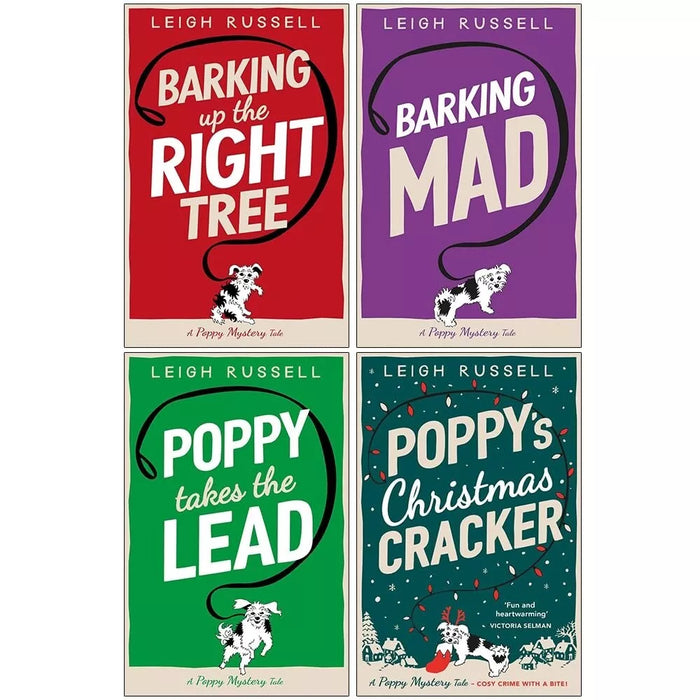 Poppy Mystery Tale Collection 4 Books Set by Leigh Russell Christmas Cracker - The Book Bundle