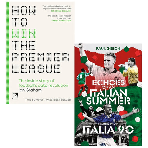 How to Win Premier League (HB), Echoes of an Italian Summer Paul Grech 2 Books Set - The Book Bundle