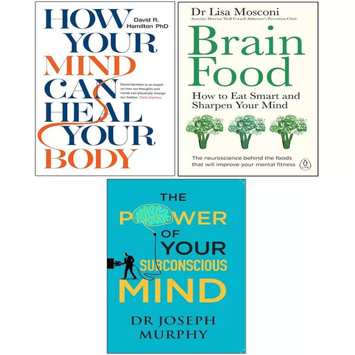 How Your Mind Can Heal, Brain Food, The Power of Your Subconcious 3 Books Set - The Book Bundle