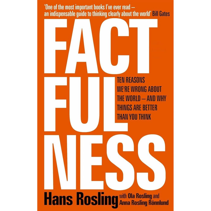 Factfulness, How Big Things Get Done 2 Books Collection Set by Bent Flyvbjerg & Hans Rosling - The Book Bundle