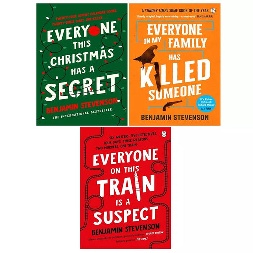 Benjamin Stevenson Collection 3 Books Set (Everyone In My Family Has Killed Some) - The Book Bundle