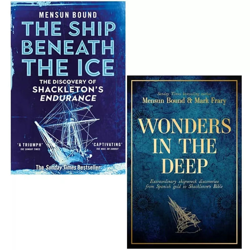Mensun Bound Collection 2 Books Set Ship Beneath the Ice,Wonders in the Deep - The Book Bundle