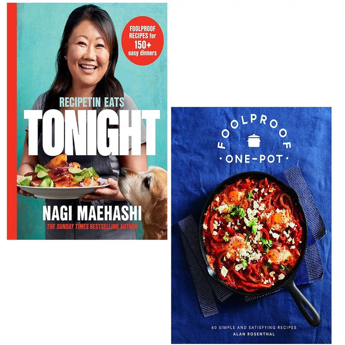 RecipeTin Eats Tonight Nagi Maehashi, Foolproof One-Pot Alan Rosenthal 2 Books Set - The Book Bundle