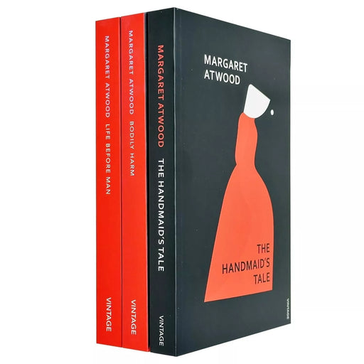 Margaret Atwood Collection 3 Books Handmaid's Tale, Life Before Man, Bodily Harm - The Book Bundle