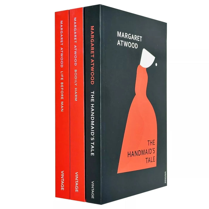 Margaret Atwood Collection 3 Books Handmaid's Tale, Life Before Man, Bodily Harm - The Book Bundle
