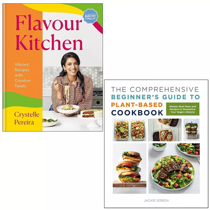 Flavour Kitchen (HB), Comprehensive Beginner's Guide to Plant-Based 2 Books Set - The Book Bundle