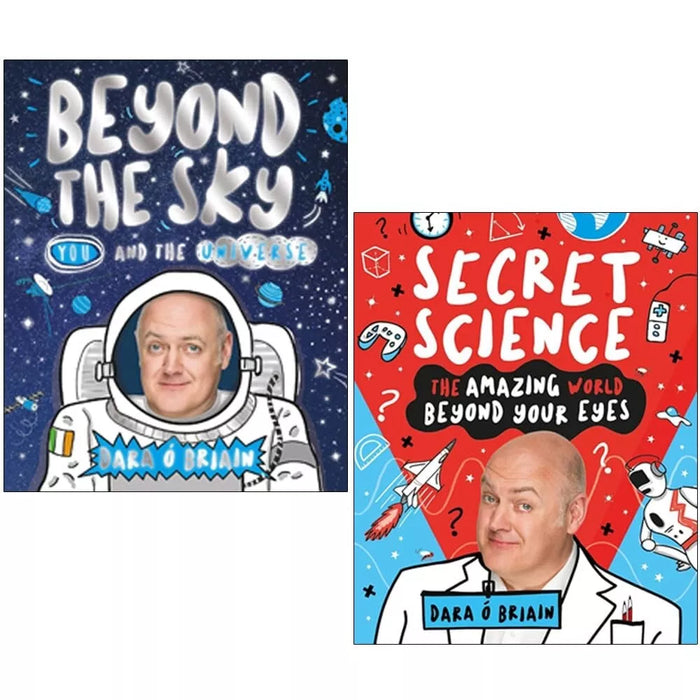 Dara Ó Briain Collection 2 Books Set Beyond the Sky Universe, Secret Science - The Book Bundle