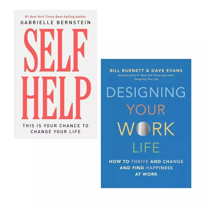 Self Help Gabrielle Bernstein, Designing Your Work Life Bill Burnett 2 Books Set - The Book Bundle