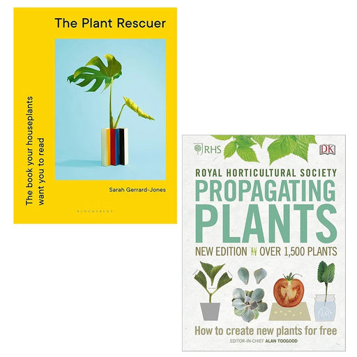 Plant Rescuer Sarah Gerrard-Jones, RHS Propagating Plants Alan Toogood 2 Books Set - The Book Bundle