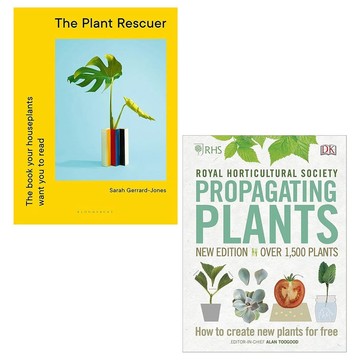 Plant Rescuer Sarah Gerrard-Jones, RHS Propagating Plants Alan Toogood 2 Books Set - The Book Bundle